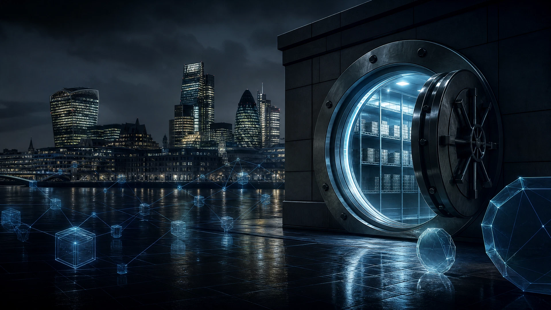 FCA stablecoin rules UK editorial illustration of reserve assets and cryptoasset custody