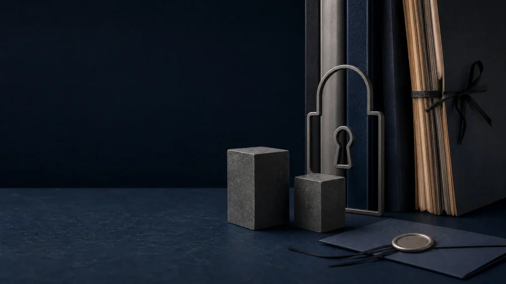 Lock and policy documents representing FCA cryptoasset lending and borrowing public information